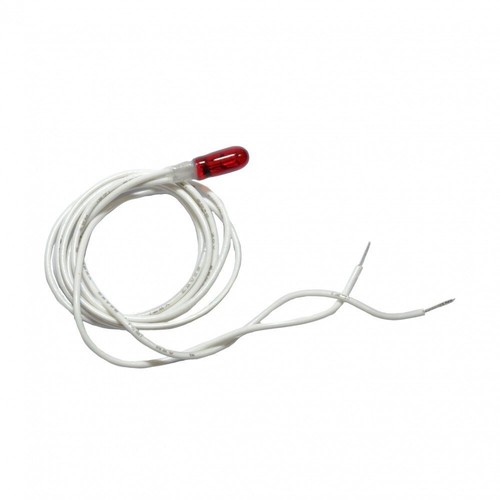 Dolls house red bulb - red, a
