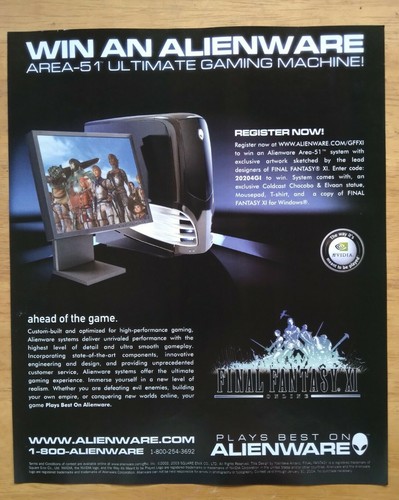 2003 alienware gaming - 2003,