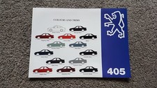 PEUGEOT 405 INC MI16 COLOUR