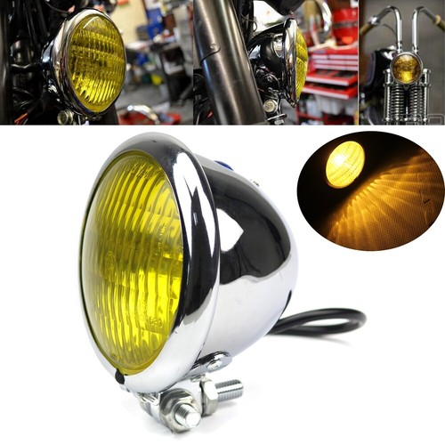 Motorcycle aluminum h4 - 4.5",