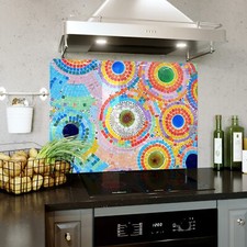 Glass Splashback Kitchen Tile
