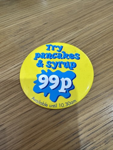 Mcdonald rare pin badge - rare,