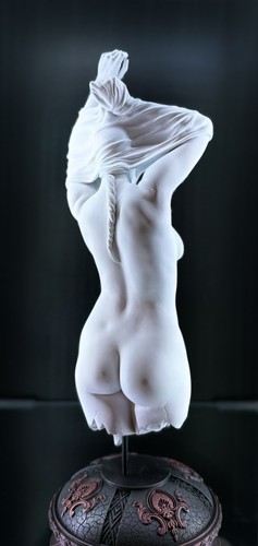 Erotic female art - female, statue
