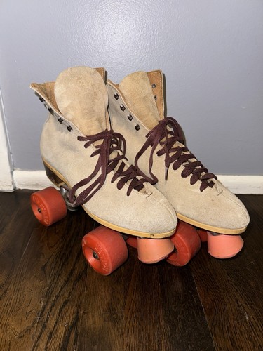 Riedell tan suede leather - riedell,