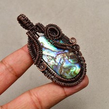 Abalone shell Gemstone Copper