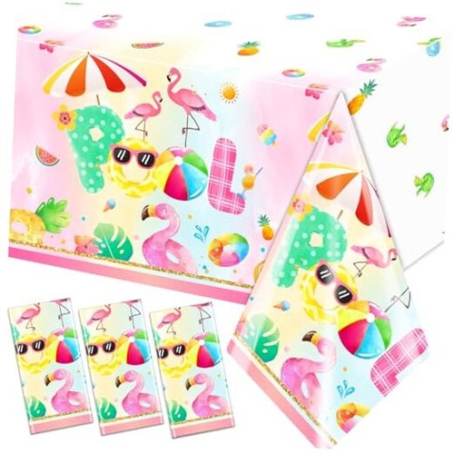3pcs pool party - pool, tablecloth