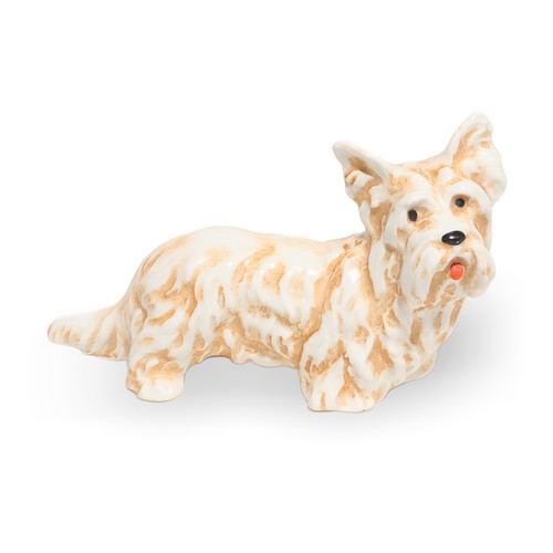 Vintage terrier dog figurine - terrier,