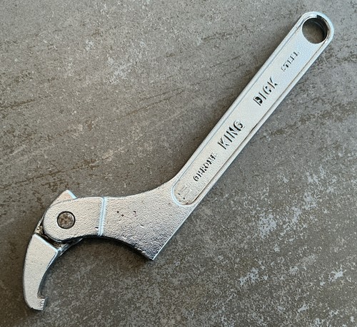 King dick hook wrench c - king, 11,