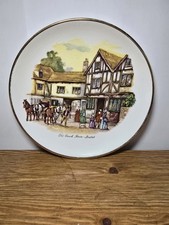 Ironstone Royal TUDOR Ware Plate - Old Coach House - Bristol England