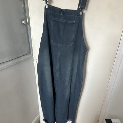 Dazy blue denim - fringe, square