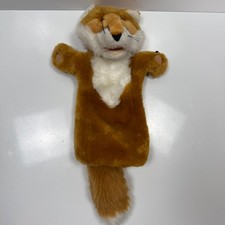 The Puppet Company Fox Hand Puppet Soft Toy Plush 14" /20" Head to Tail