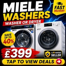 Miele washing machine dryer - washing,