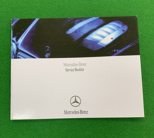 Mercedes service history book - mercedes,
