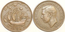 1937 to 1952 George VI Bronze