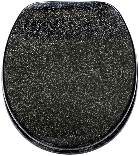 Black grey glitter sparkle - black,