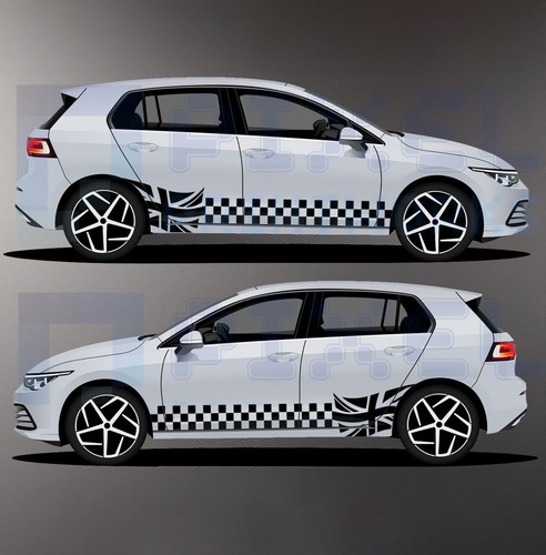 Union jack chequered side - jack,