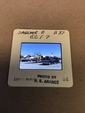 1985 SEPECAT Jaguar E E37 EC / 7 British Fighter Jet Kodachrome 35mm Slide# 25