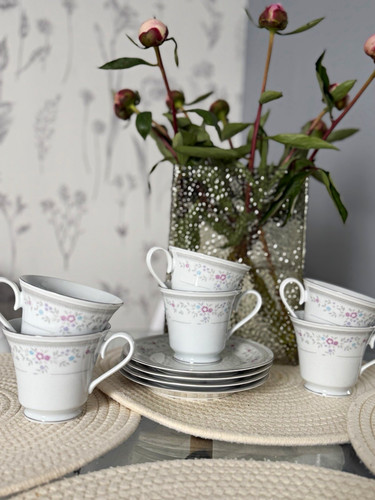 Vintage porcelain floral - vintage,
