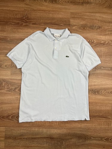 Baby blue lacoste polo - lacoste, shirt
