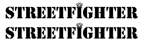 Streetfighter swingarm sticker - swingarm,