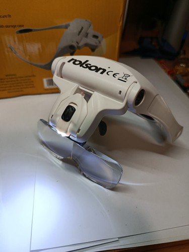 Rolson led head magnifier - head,