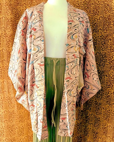 Japanese vintage kimono dusty - japanese,