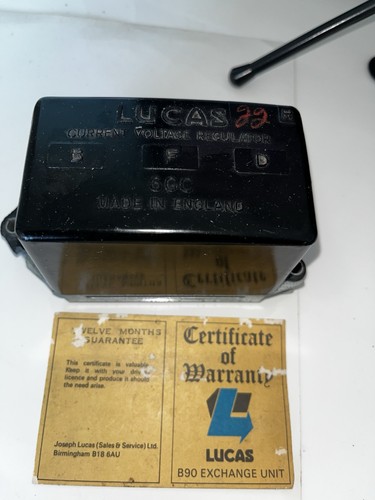 Lucas 6gc voltage - 6gc,