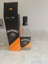 Jack Daniels McLaren 2025 Limited Edition EMPTY 70cl Bottle with box.