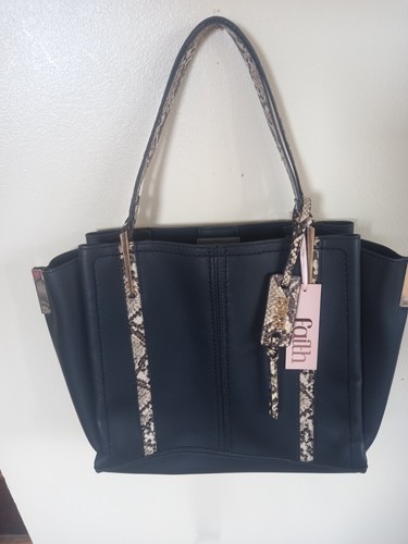 Faith grab handbag black - grab,
