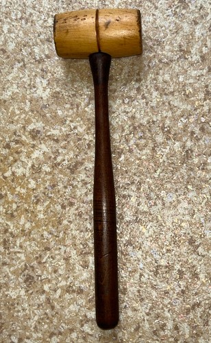 Small wooden mallet gavel - mallet, /