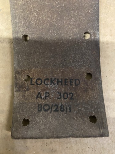 Bedford front brake - rl, linings