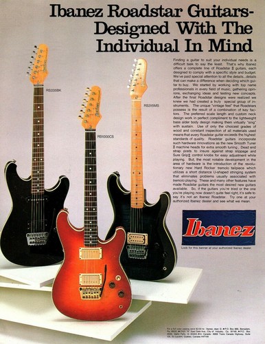 Vtg 80s ibanez - ibanez, ii