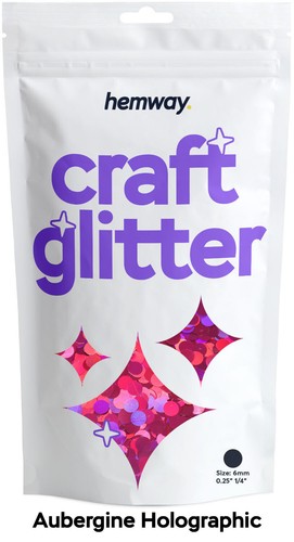 Hemway craft shaped glitter - hemway,