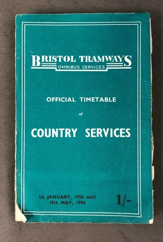 1956 bristol tramway omnibus - bristol,