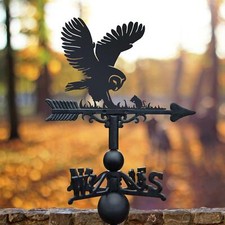 Barn Owl Iron Weathervane