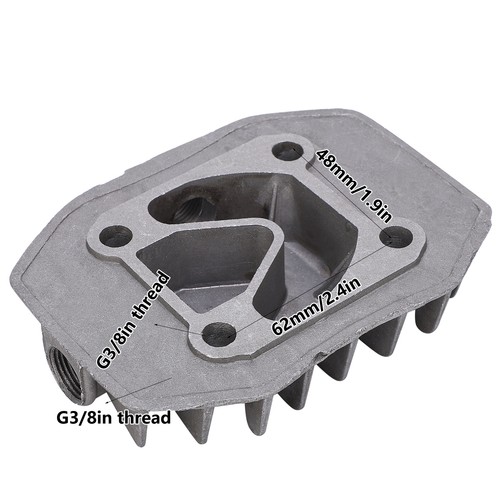 3hp aluminum cylinder head - aluminum,