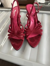 Monsoon Dark Pink Suede
