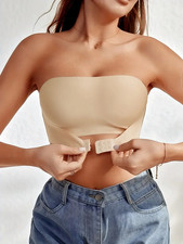 Women'S Strapless No Padding