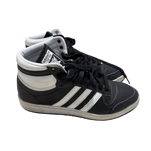 Adidas top ten black white - top,