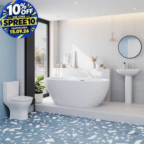 Avox bathroom suite 1500mm - bathroom,