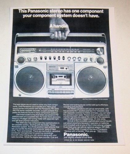 Panasonic 5500 cassette - panasonic, /