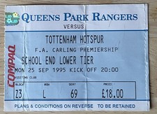 Match Ticket Queens Park