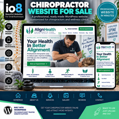 Chiropractor website - chiropractor,