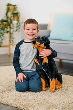 50CM LARGE SITTING ROTTWEILER
