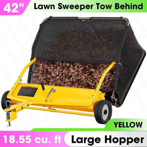 Tow behind lawn sweeper - tow,