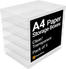 Westonboxes A4 Transparent