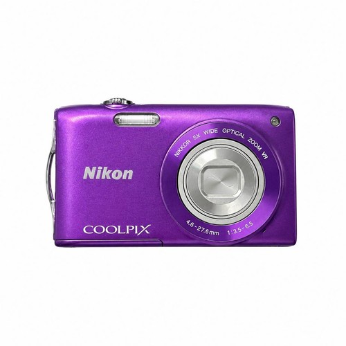 Nikon coolpix s3300 - nikon, purple