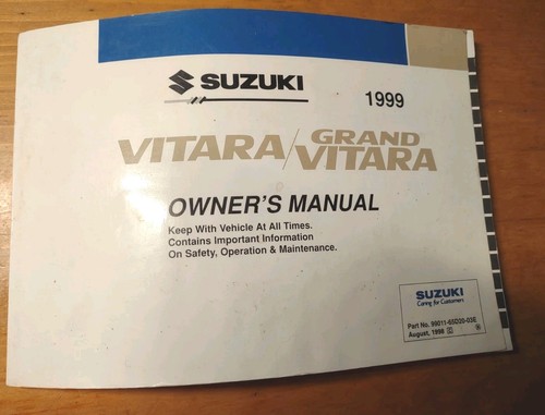 1999 suzuki grand vitara - 1999,