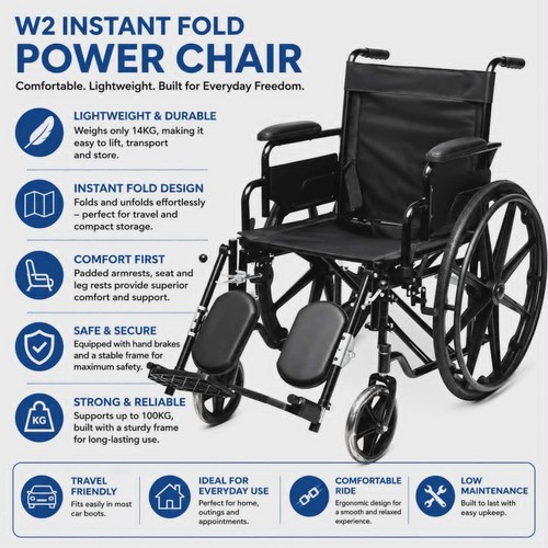 Lightweight folding wheelchair - lightweight,