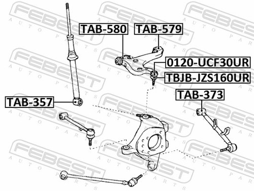 Fits febest tab 579 - fits,